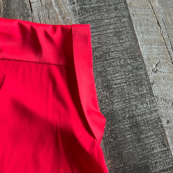 Express V-Neck Gramercy Tee Red Size XS - Picture 4 of 5